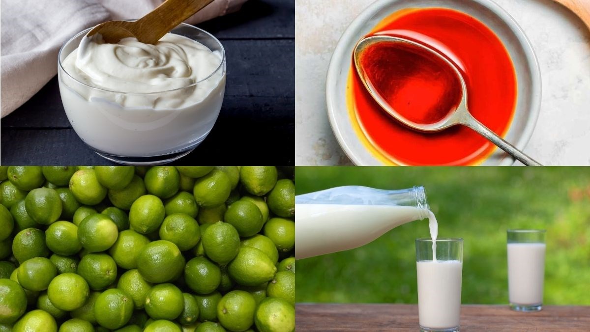 Nguyên liệu món ăn yaourt việt quất