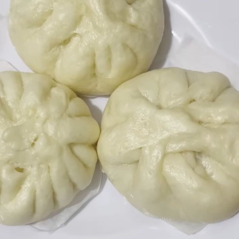 Bước 6 Thành phẩm Bánh bao không cần bột nở
