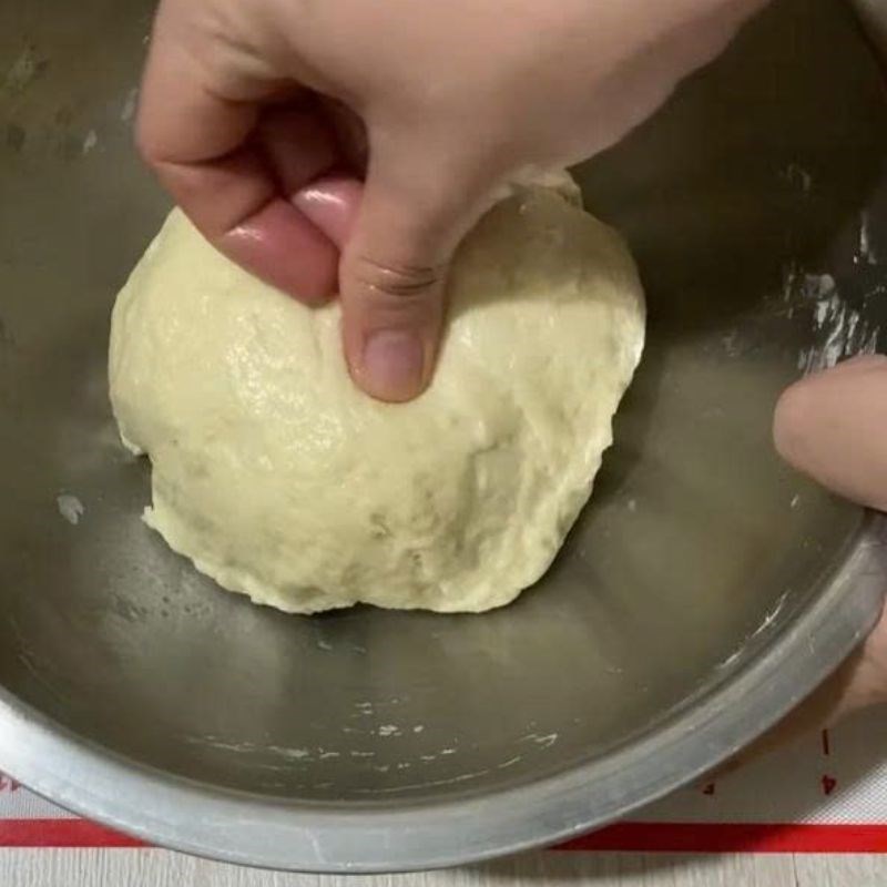Bước 3 Nhồi và ủ bột Bánh bao không cần bột nở