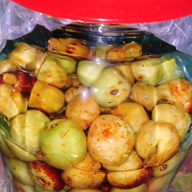 Bước 3 Bảo quản và chờ đợi rượu táo tàu Ngâm rượu táo tàu