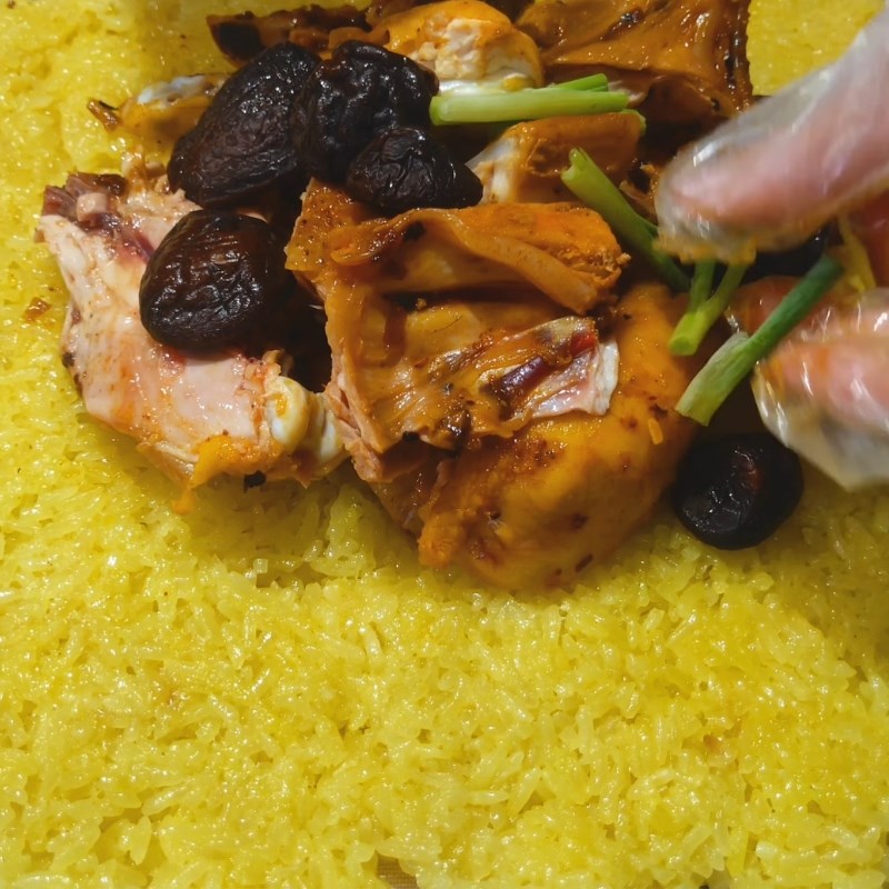 Bước 5 Bọc gà bó xôi Gà không lối thoát