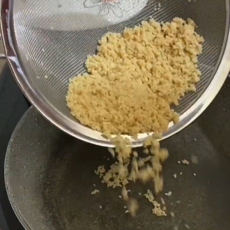 Bước 3 Cách rang mè thơm giòn, vàng đều Mè trắng rang