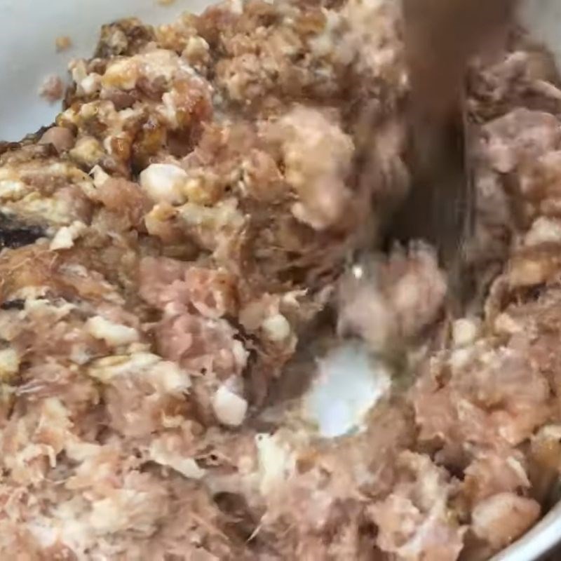 Bước 2 Cách ướp thịt xay làm chả viên bún chả Ướp chả nướng