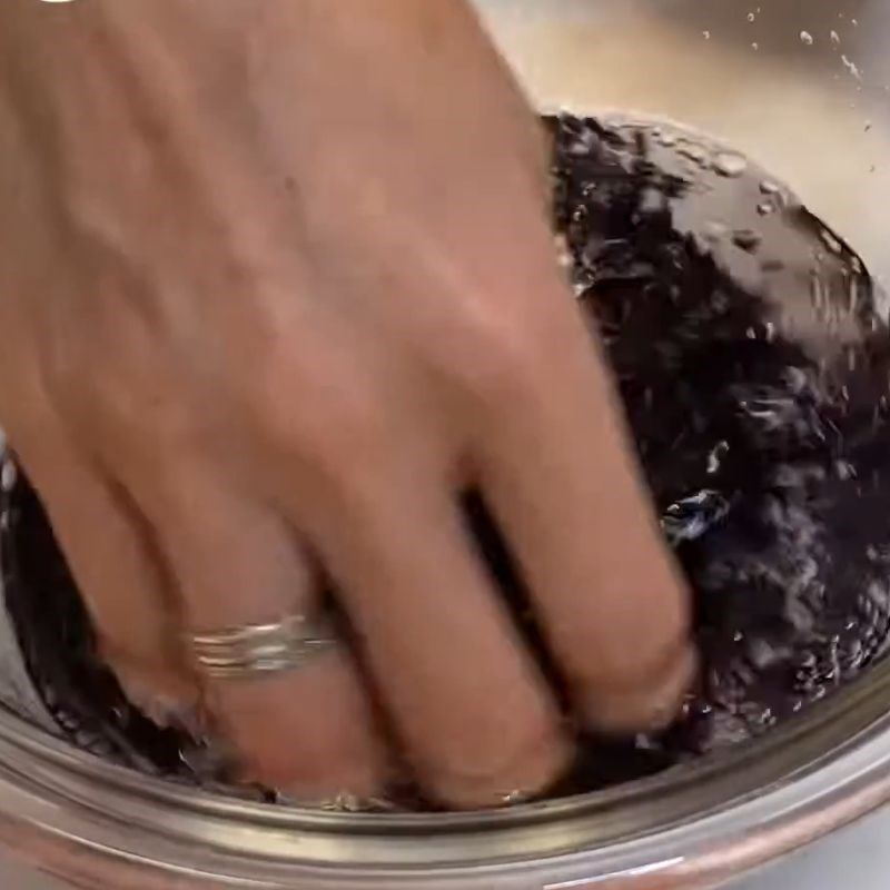 Bước 1 Chuẩn bị gạo lứt Bánh mì gạo lứt