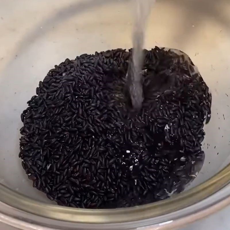 Bước 1 Chuẩn bị gạo lứt Bánh mì gạo lứt