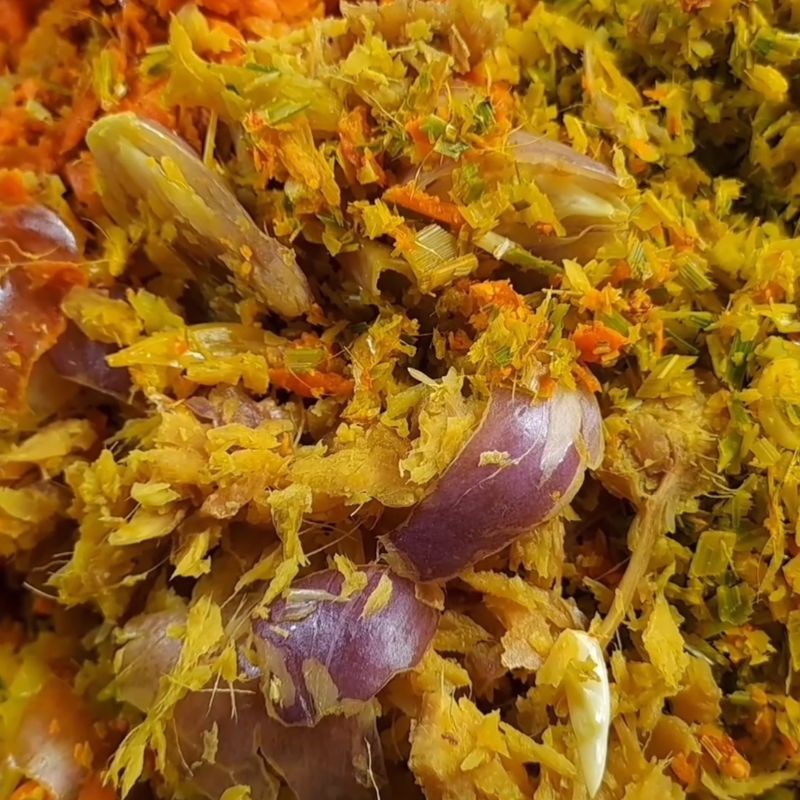 Bước 2 Chuẩn bị gia vị ướp cầy hương Cầy hương hấp