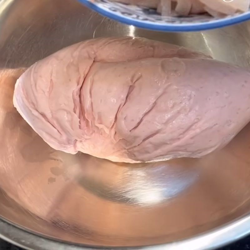 Bước 4 Chuẩn bị giò sống và gia vị Chả lụa bì ớt xiêm xanh