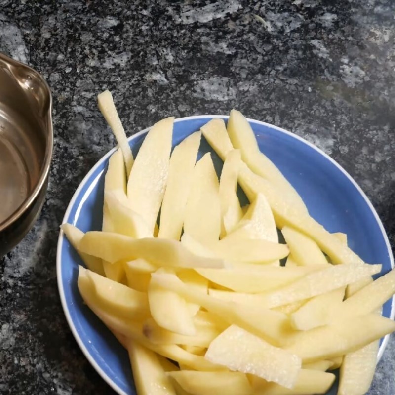 Bước 2 Chuẩn bị khoai tây chiên giòn Bánh tacos Pháp