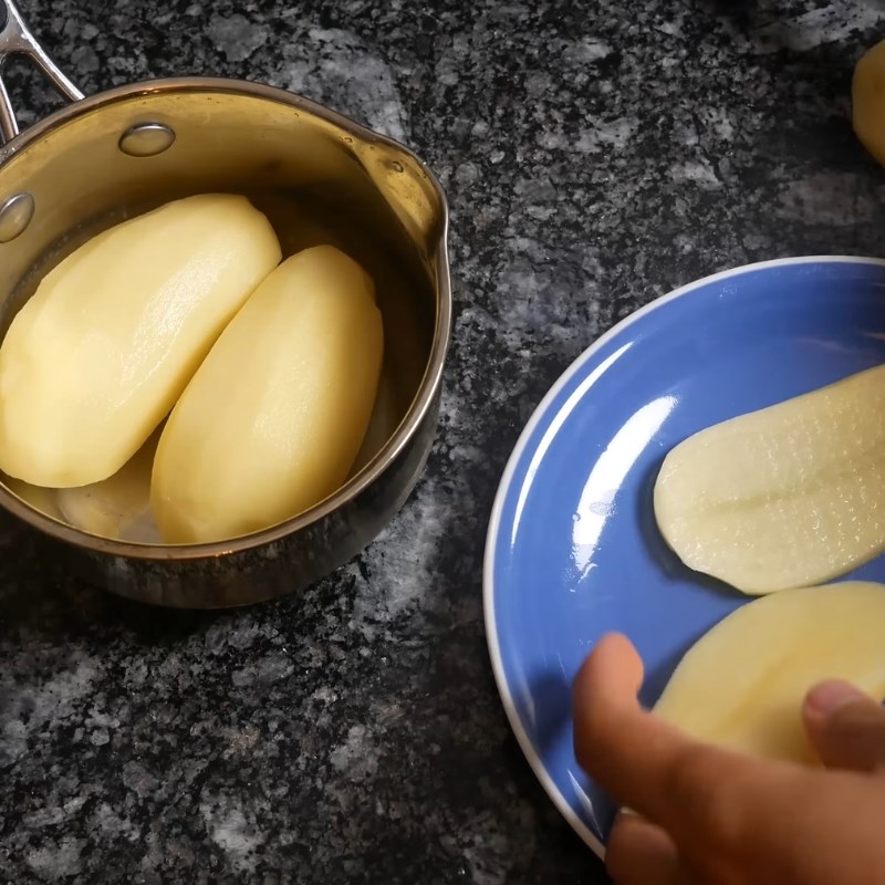 Bước 2 Chuẩn bị khoai tây chiên giòn Bánh tacos Pháp