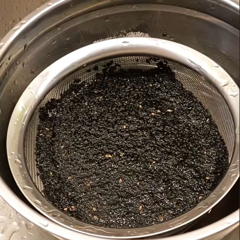 Bước 1 Chuẩn bị mè đen Mè đen rang