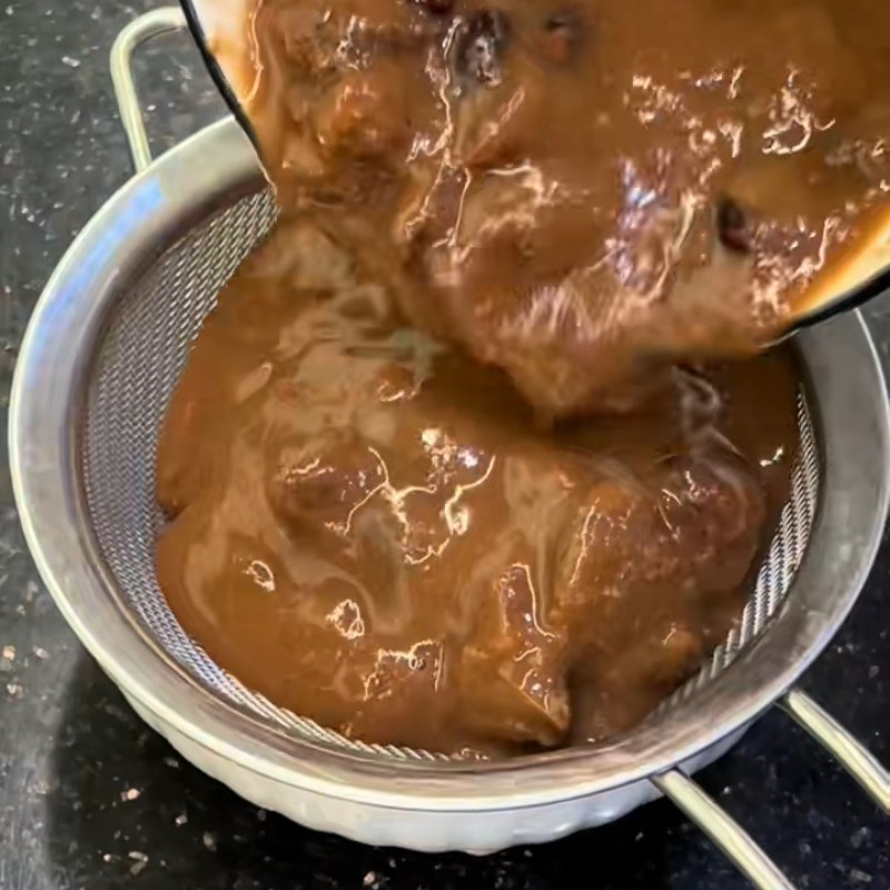 Bước 1 Chuẩn bị nước cốt me đậm đà Nước sốt me chấm thịt nướng