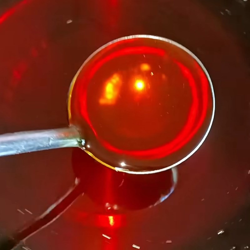 Bước 3 Hầm khóm để nước mắm với thơm sánh dẻo Nước mắm nấu với thơm