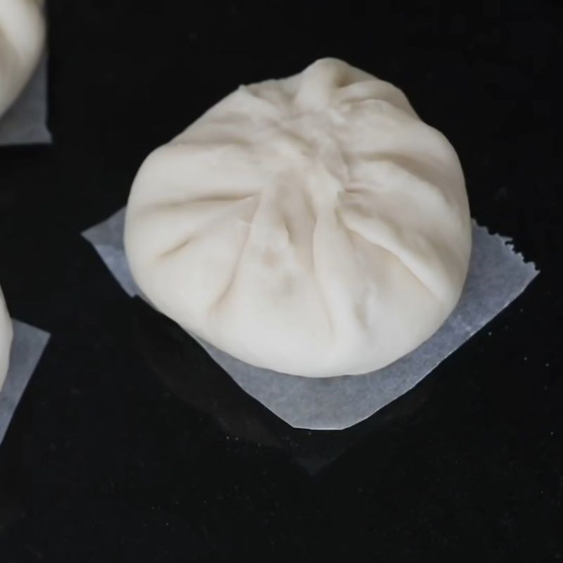 Bước 7 Hấp bánh bao trắng mịn, mềm xốp Bột bánh bao