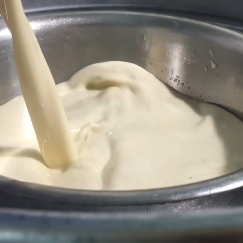 Bước 6 Hấp bánh bò bằng bột gạo Bánh bò bằng bột gạo