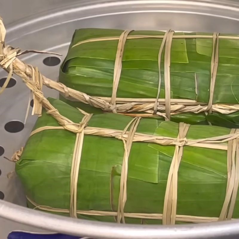 Bước 7 Hấp chả lụa bì ớt xiêm xanh thơm lừng Chả lụa bì ớt xiêm xanh