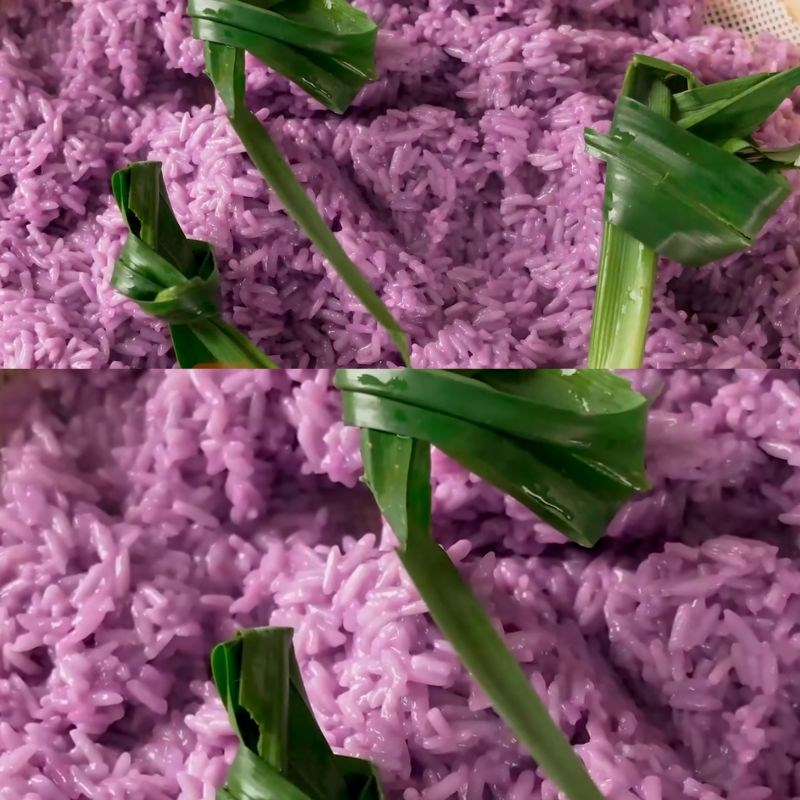 Bước 3 Hấp xôi lần 1 với xửng hấp Xôi hấp ngon