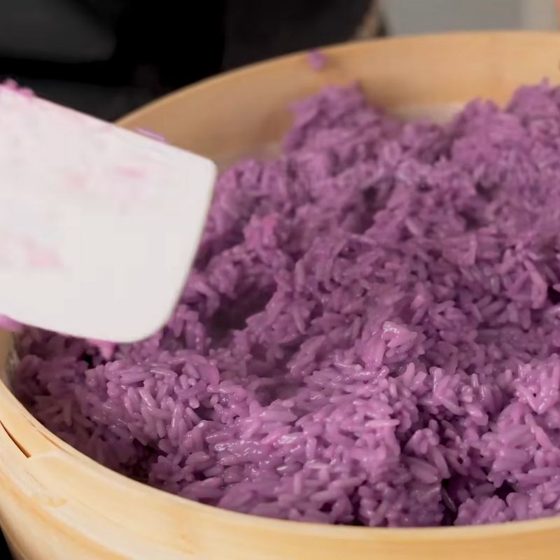 Bước 3 Hấp xôi lần 1 với xửng hấp Xôi hấp ngon