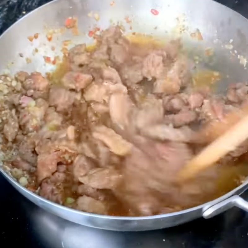 Bước 3 Hoàn thành món nhím xào sả ớt thơm ngon Nhím xào sả ớt