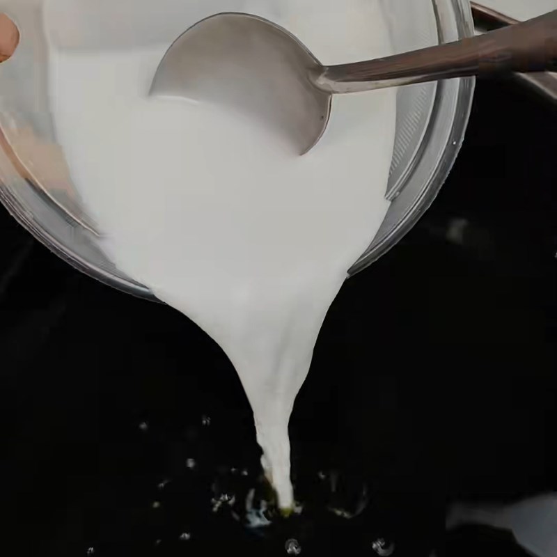 Bước 3 Hoàn thành món thạch sương sáo Sương sáo từ lá tươi