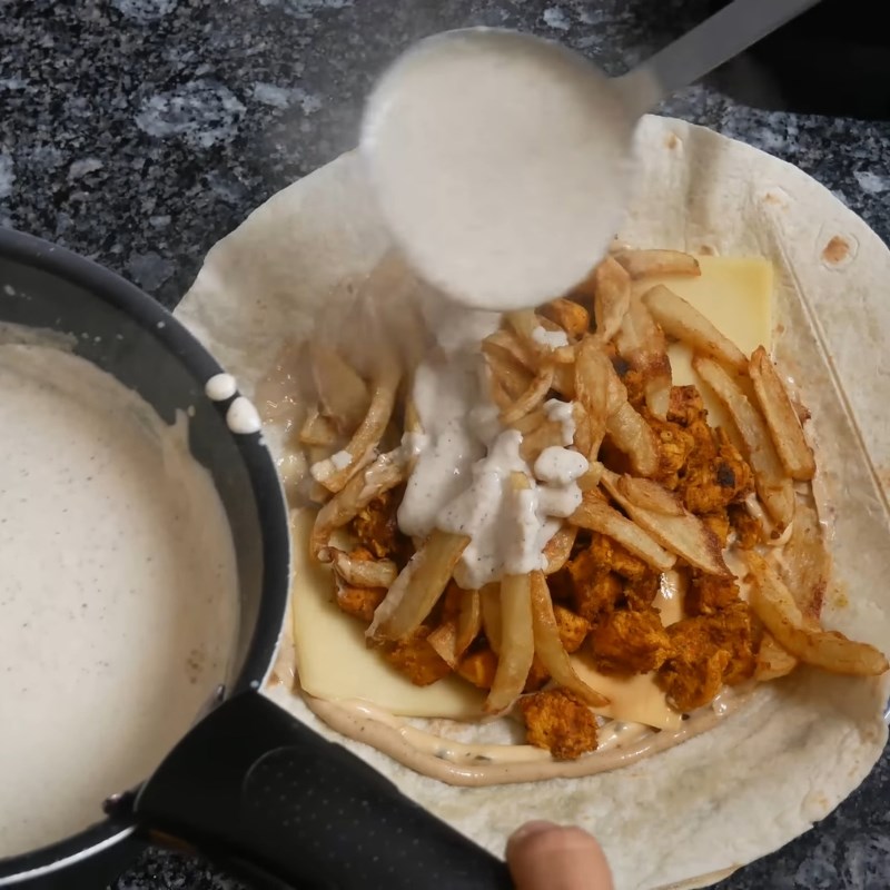 Bước 5 Hoàn thiện và ép bánh tacos Bánh tacos Pháp