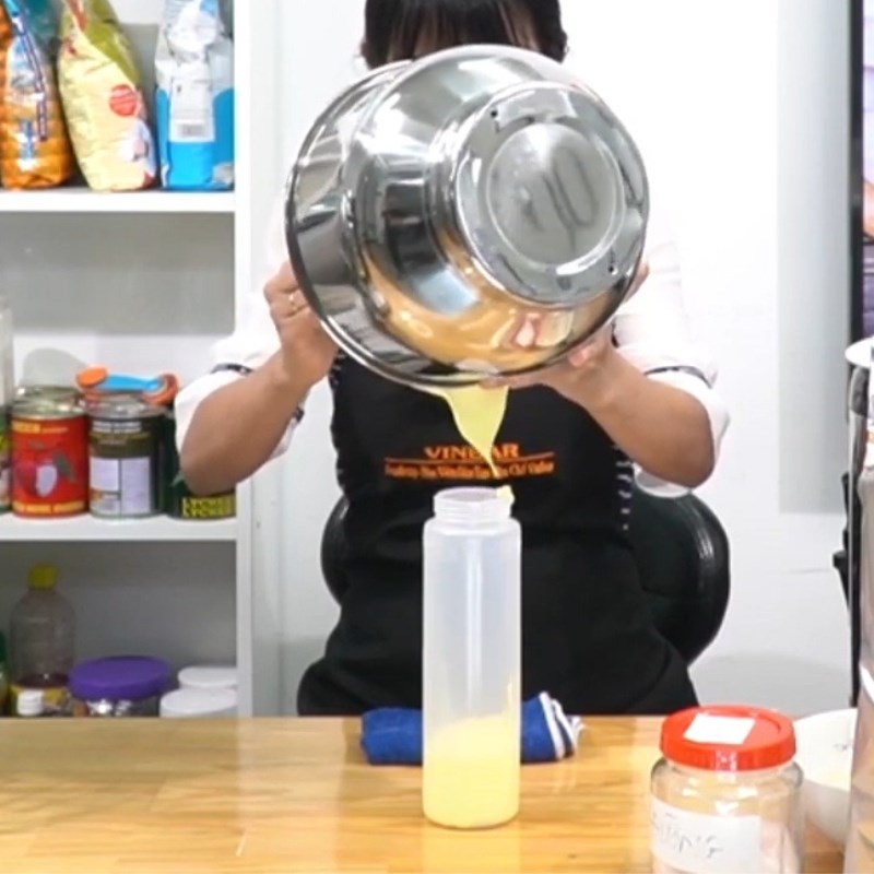 Bước 3 Làm kem trứng nướng Trà sữa trứng nướng