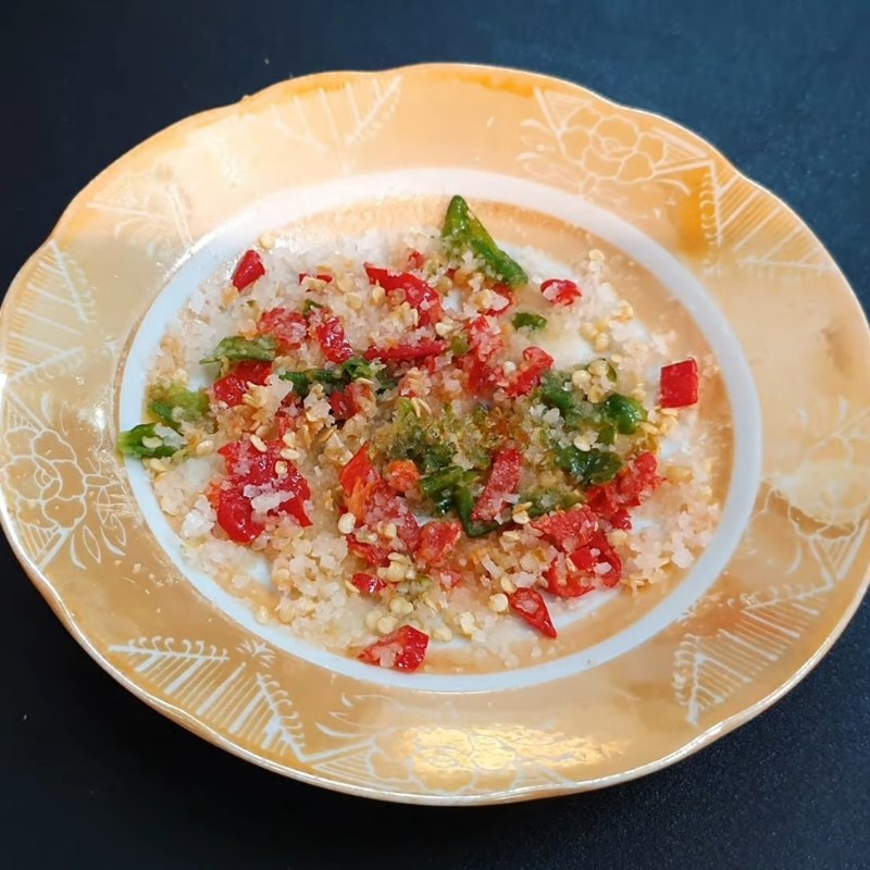 Bước 5 Làm muối chấm Lẩu ba ba nấu mẻ