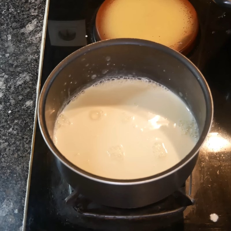 Bước 3 Làm sốt phô mai béo ngậy cho bánh tacos Bánh tacos Pháp