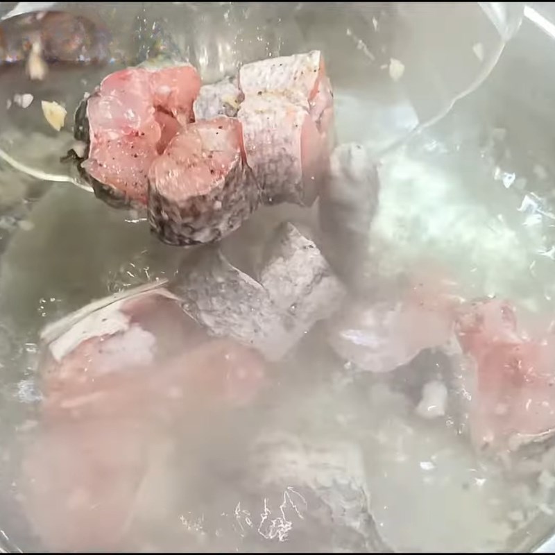 Bước 2 Nấu canh cá Cá lóc nấu canh bầu