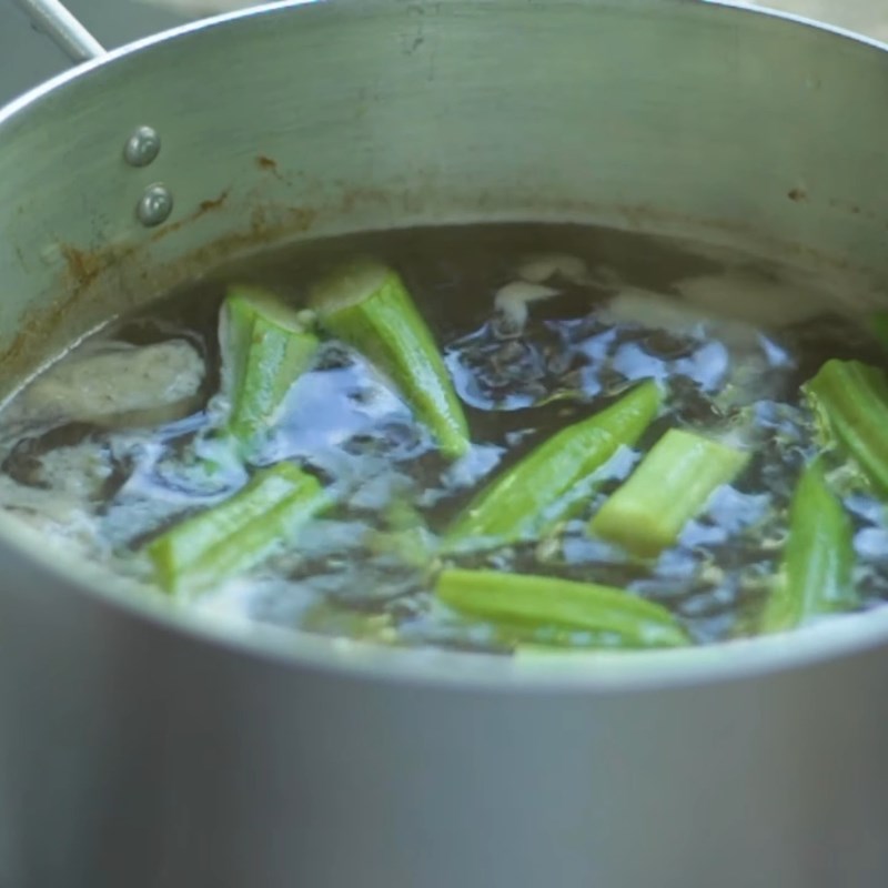 Bước 3 Nấu canh chua Canh chua bông so đũa