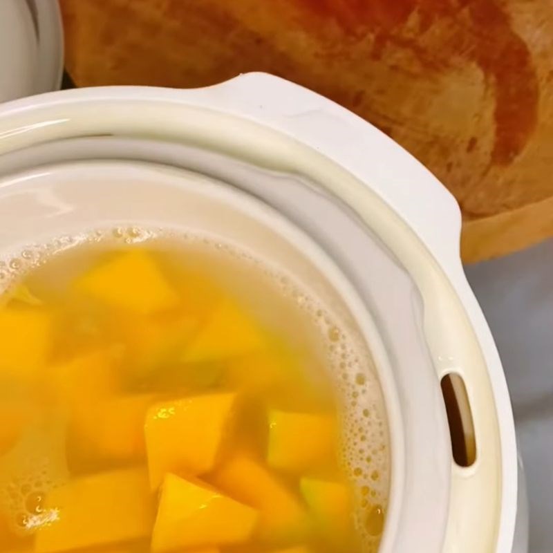 Bước 3 Nấu cháo cá dìa bí đỏ cho bé Cháo cá dìa cho bé