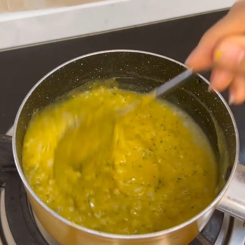 Bước 5 Nấu cháo sánh mịn cho bé Cháo cho bé 7 tháng