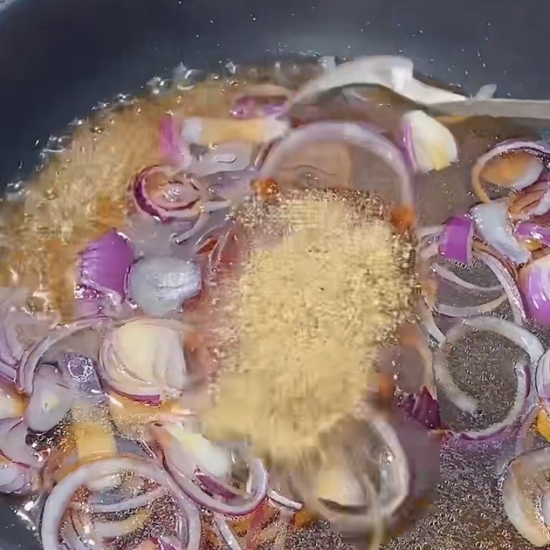 Bước 1 Nấu mắm kho quẹt Kho quẹt không thịt