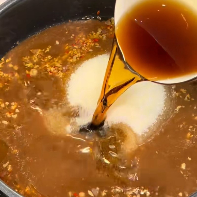 Bước 3 Nấu sốt me sền sệt hoàn hảo Nước sốt me chấm thịt nướng