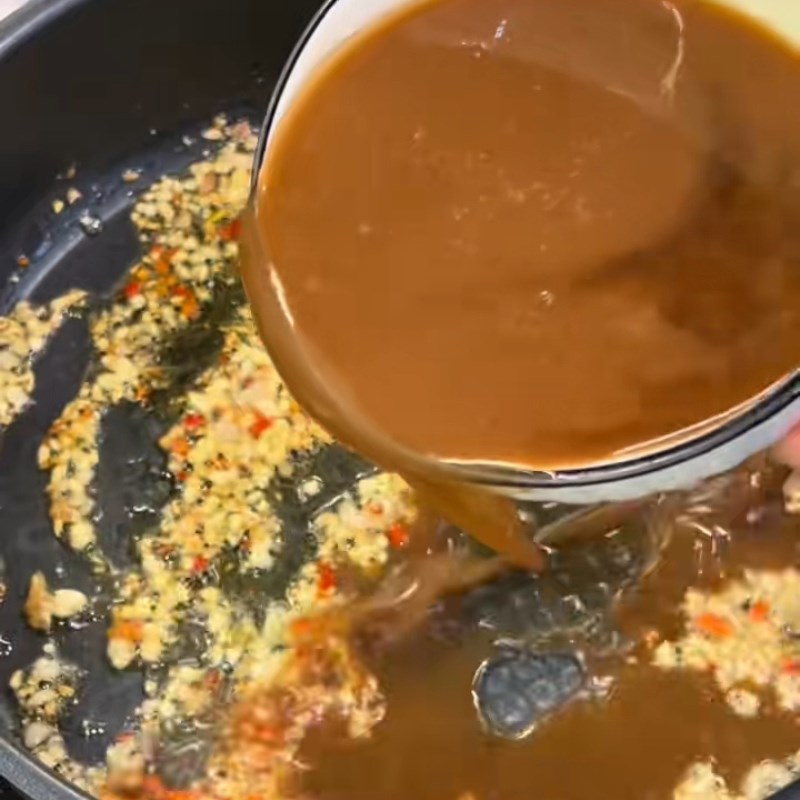 Bước 3 Nấu sốt me sền sệt hoàn hảo Nước sốt me chấm thịt nướng