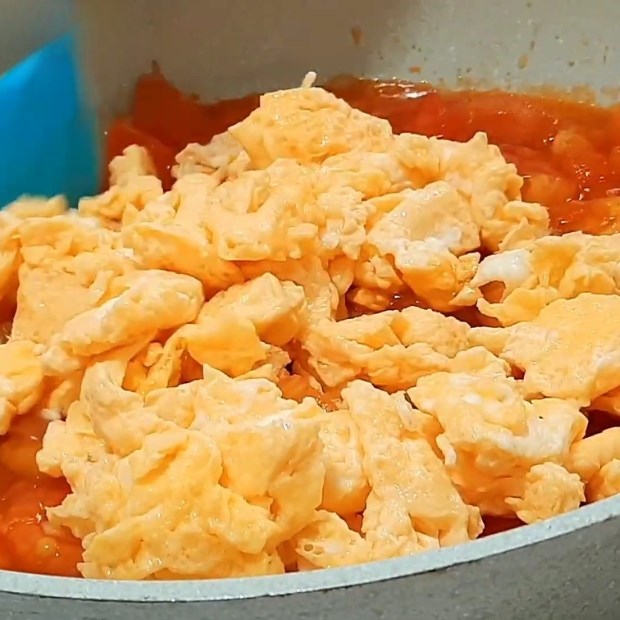 Bước 5 Nêm nếm và hoàn thành món trứng sốt cà Trứng sốt cà chua