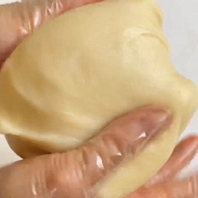 Bước 2 Nhào bột mochi Mochi chấm kem sữa