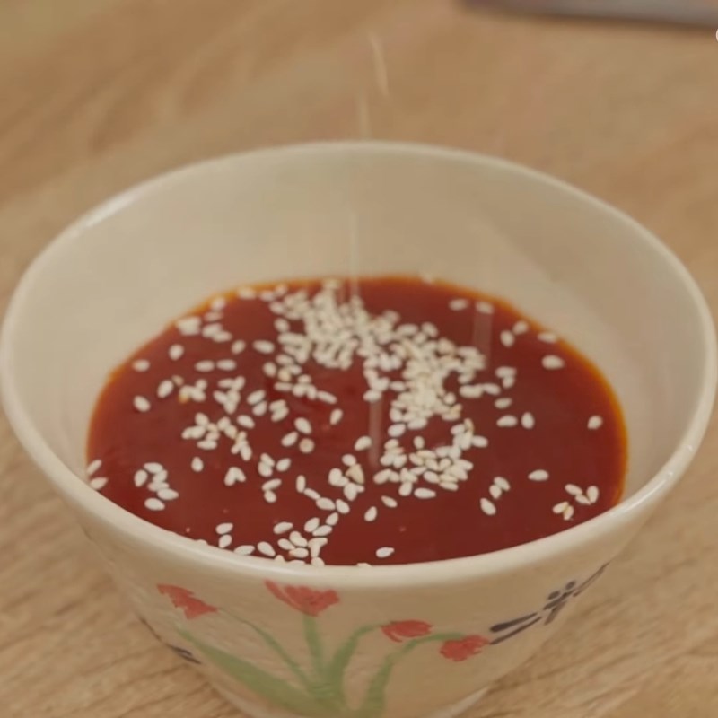 Bước 2 Pha chế nước chấm ăn kèm món nướng Thịt nướng ngũ vị hương