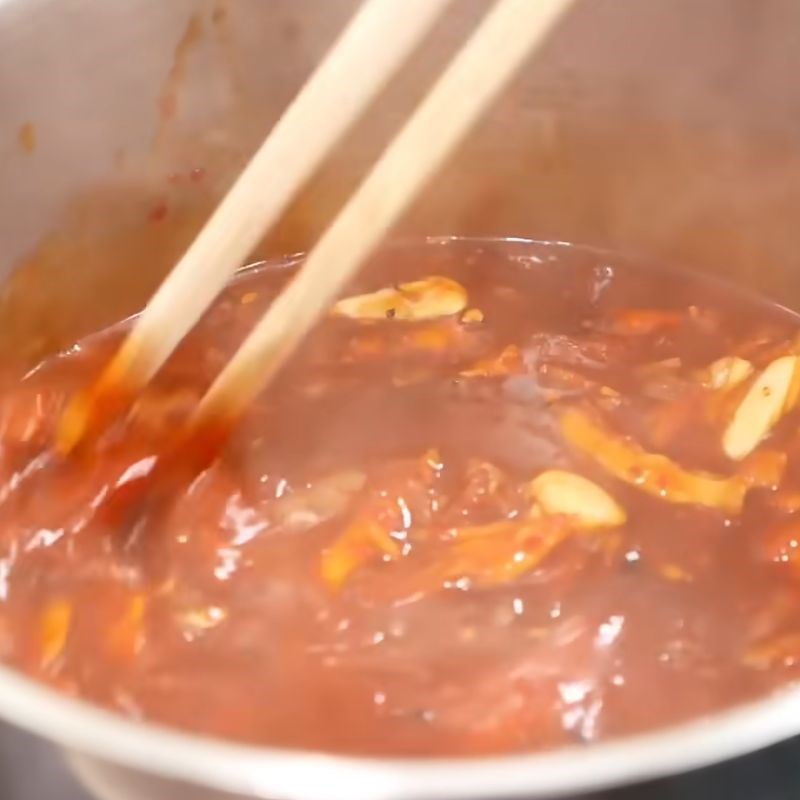 Bước 5 Pha chế nước chấm vịt nướng cay ngọt Ướp thịt vịt nướng