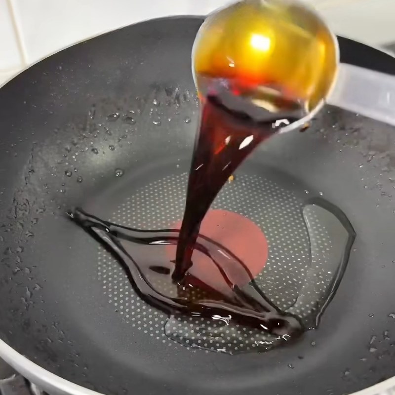 Bước 3 Pha chế nước sốt xì dầu Đậu hũ non hấp sốt xì dầu