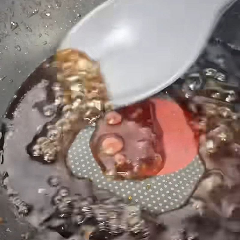 Bước 3 Pha chế nước sốt xì dầu Đậu hũ non hấp sốt xì dầu