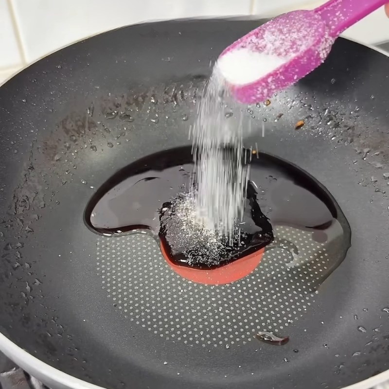 Bước 3 Pha chế nước sốt xì dầu Đậu hũ non hấp sốt xì dầu