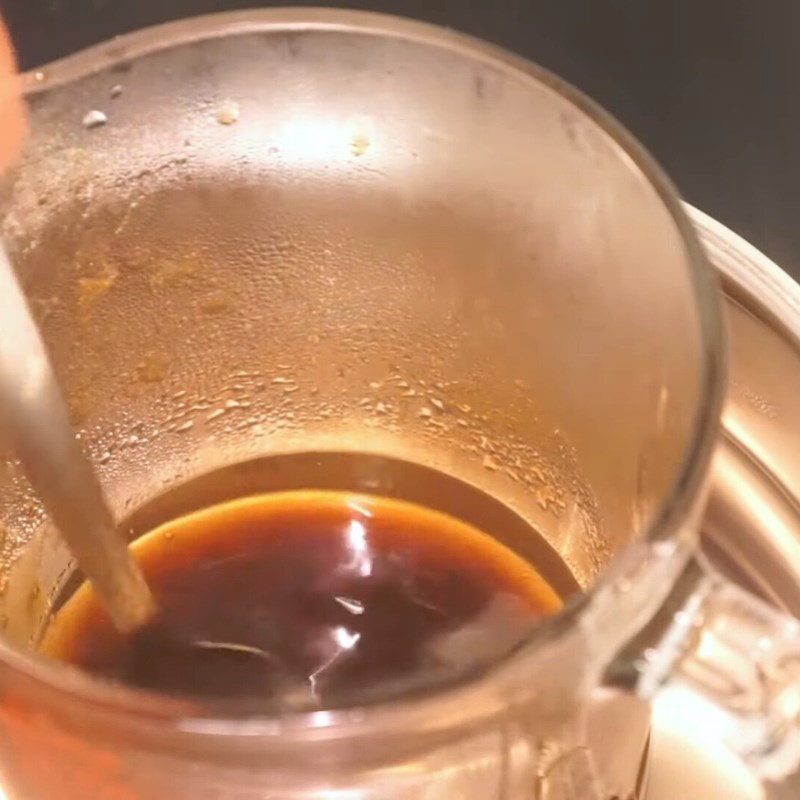 Bước 4 Pha hỗn hợp rau câu cà phê thơm lừng Rau câu ngàn lớp