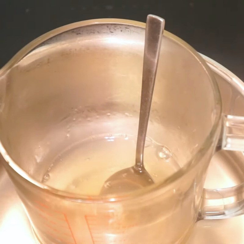 Bước 5 Pha hỗn hợp rau câu lá dứa Rau câu ngàn lớp