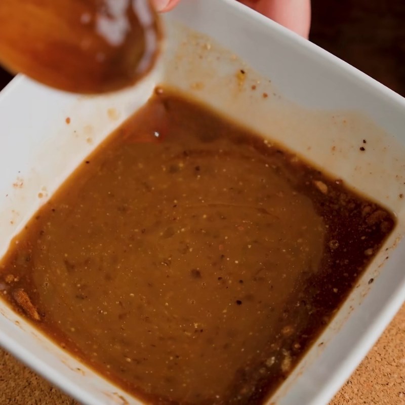 Bước 2 Pha sốt và ướp thịt nướng sữa đặc Thịt nướng ướp sữa đặc