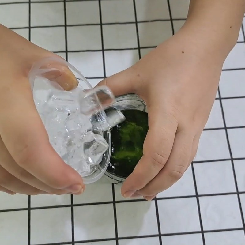 Bước 3 Pha trà chanh thái xanh 500ml Trà chanh thái xanh