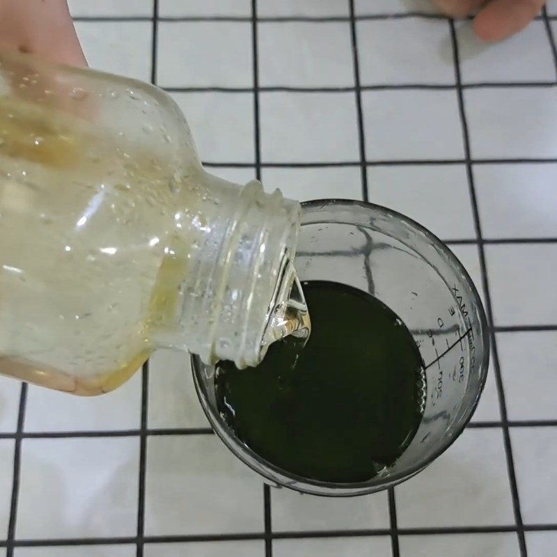 Bước 3 Pha trà chanh thái xanh 500ml Trà chanh thái xanh