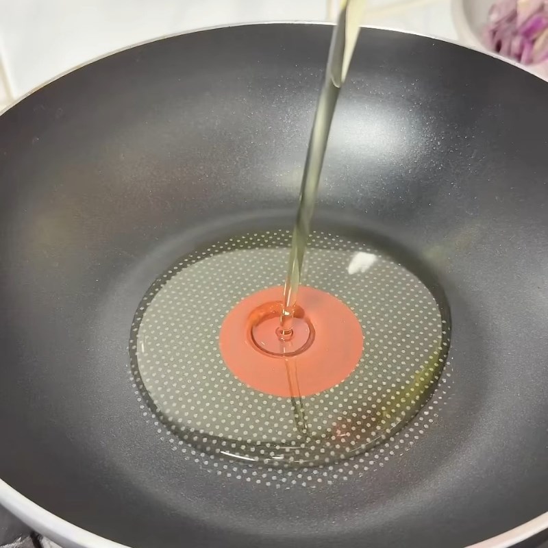 Bước 2 Phi thơm hành tím Đậu hũ non hấp sốt xì dầu