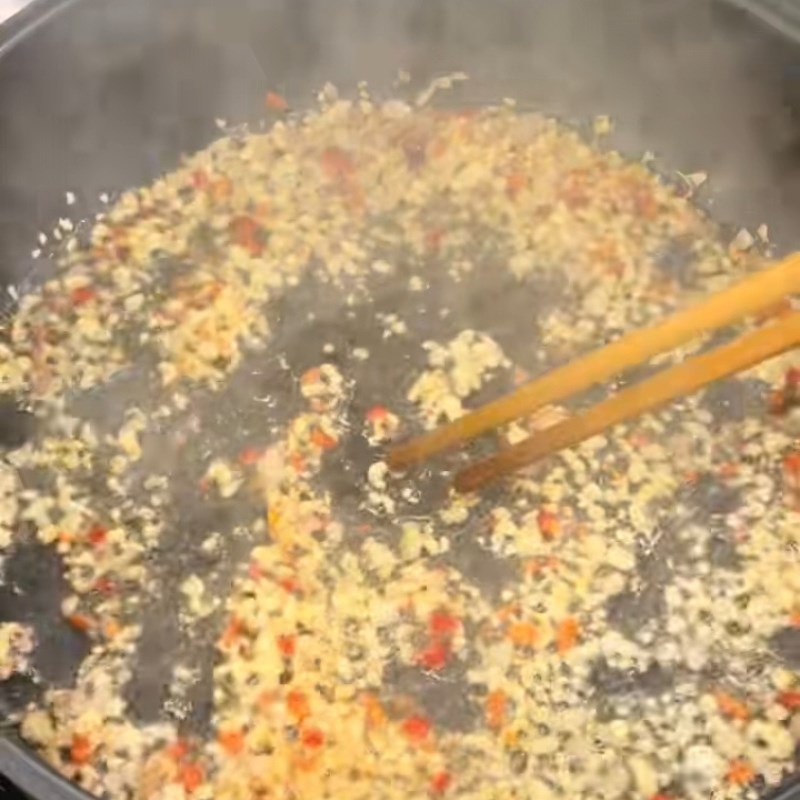 Bước 2 Phi thơm hành tỏi ớt chuẩn vị Nước sốt me chấm thịt nướng