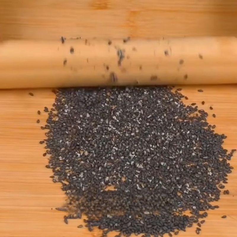 Bước 2 Rang mè thơm lừng (Rang mè) Dầu mè