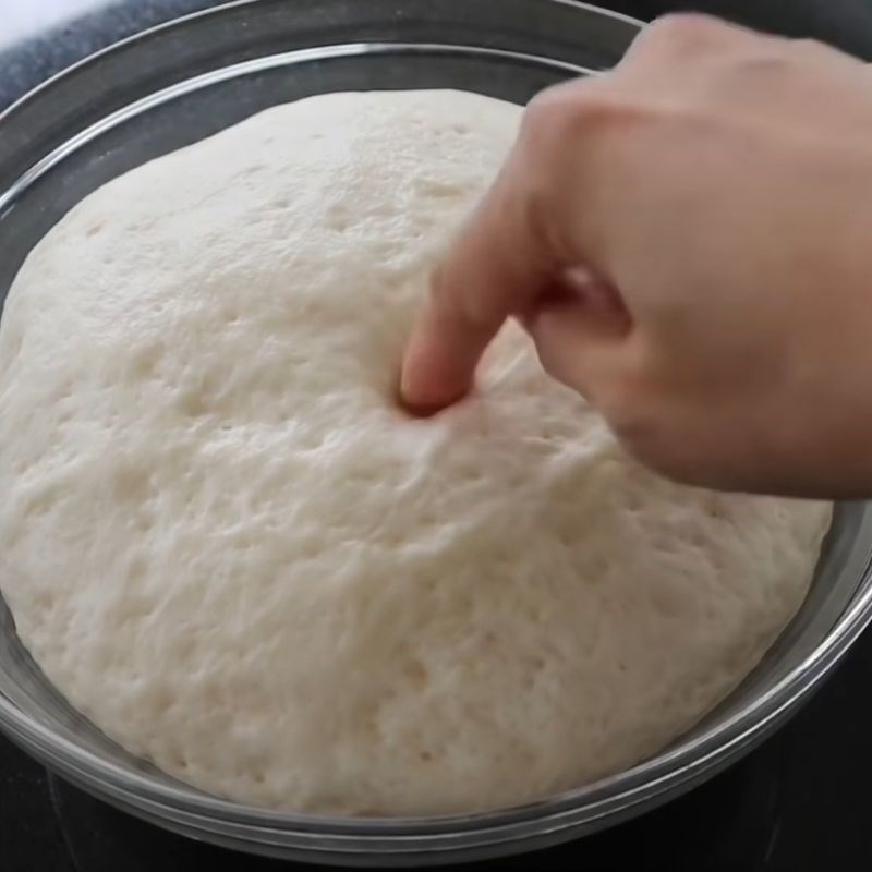 Bước 5 Sơ chế bột và chia phần Bột bánh bao